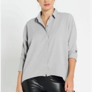 COS

Oversize-Shirt Blouse with Batwing Sleeves